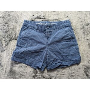 Eddie Bauer Slightly Curvy Shorts Women's Size 2 Blue